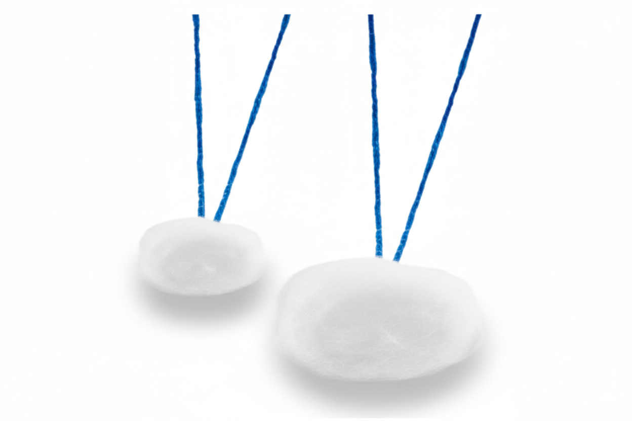 X-Ray Detectable Cotton Balls